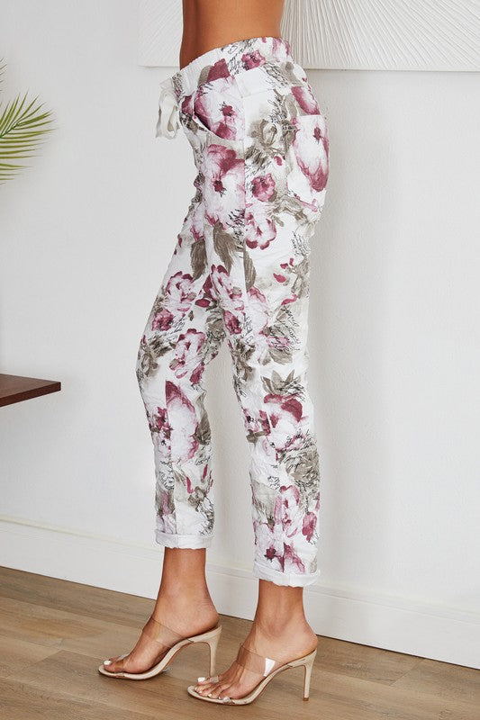 Graphic Print Joggers