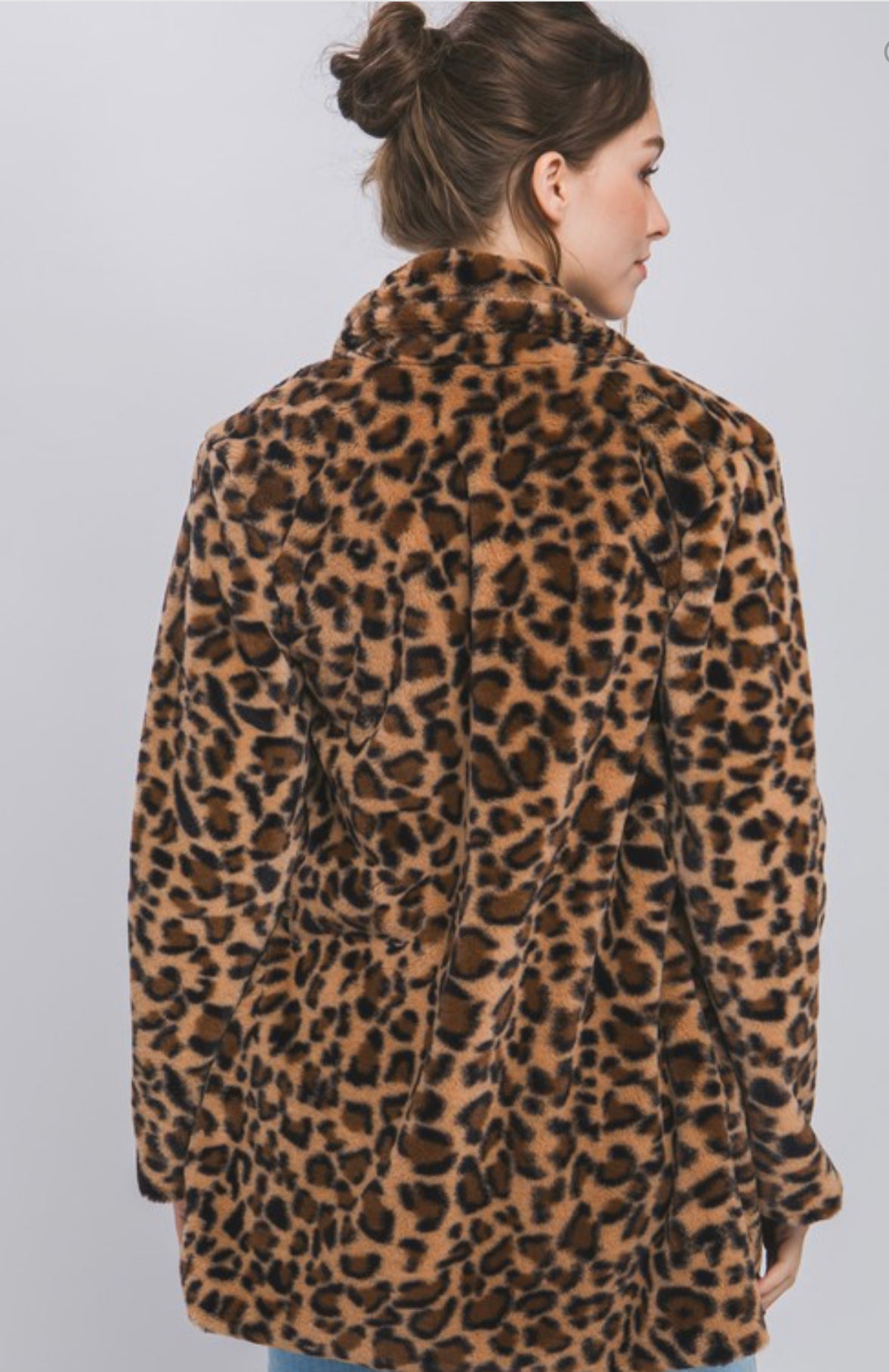 Leopard Print Coat