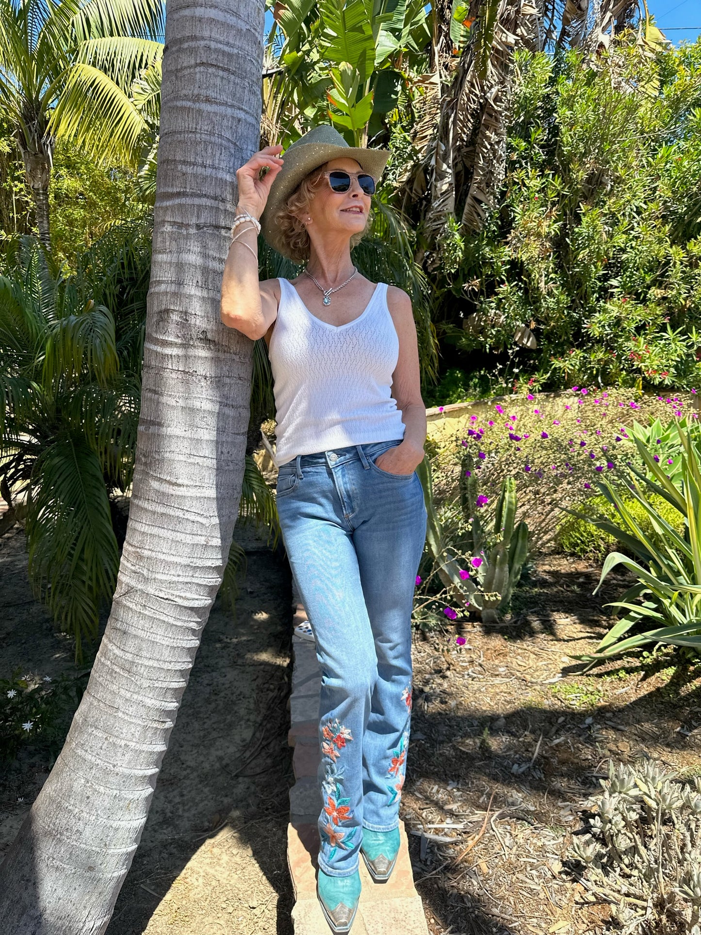 Driftwood Amaryllis Kelly Embroidered Jeans