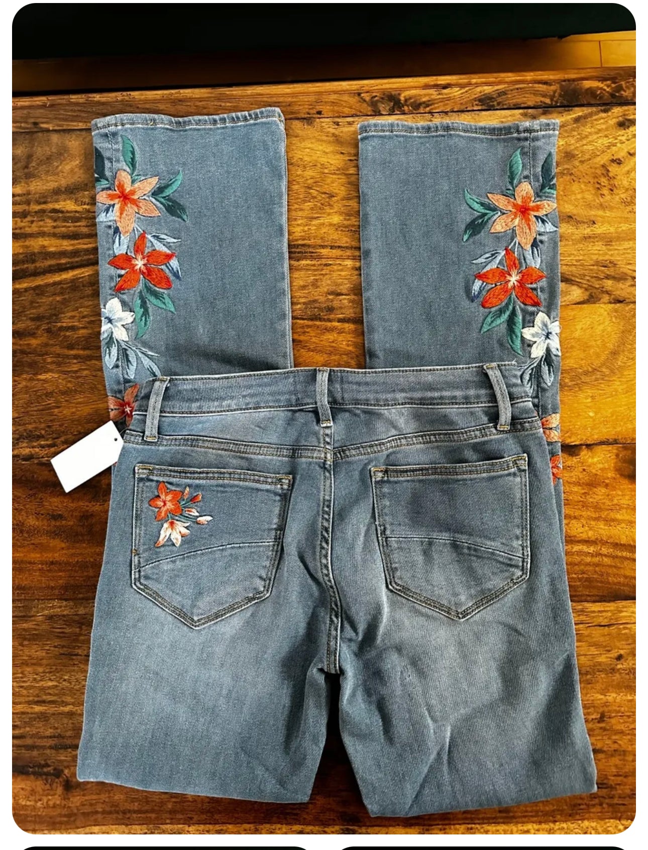 Driftwood Amaryllis Kelly Embroidered Jeans