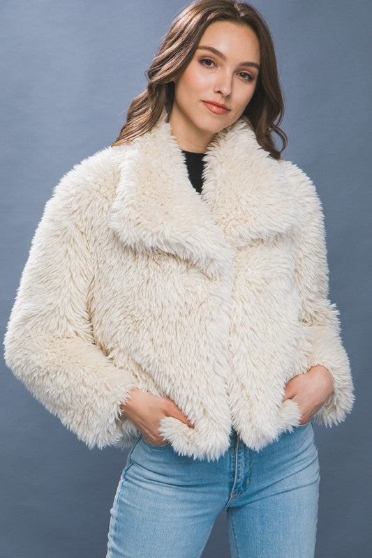 FAUX FUR JACKET