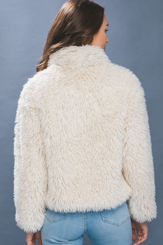 FAUX FUR JACKET