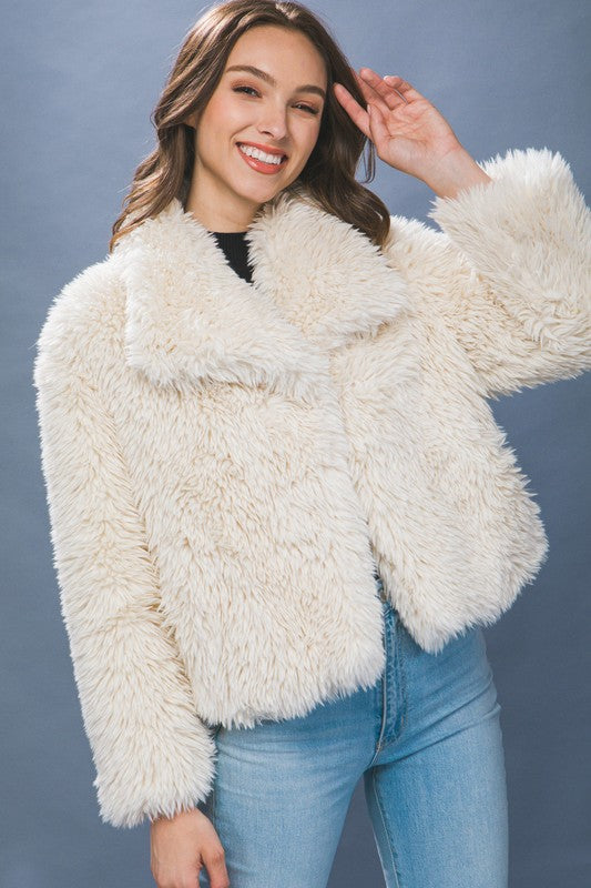 FAUX FUR JACKET