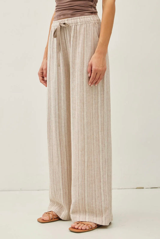 Pin-Stripe Relaxed Pants