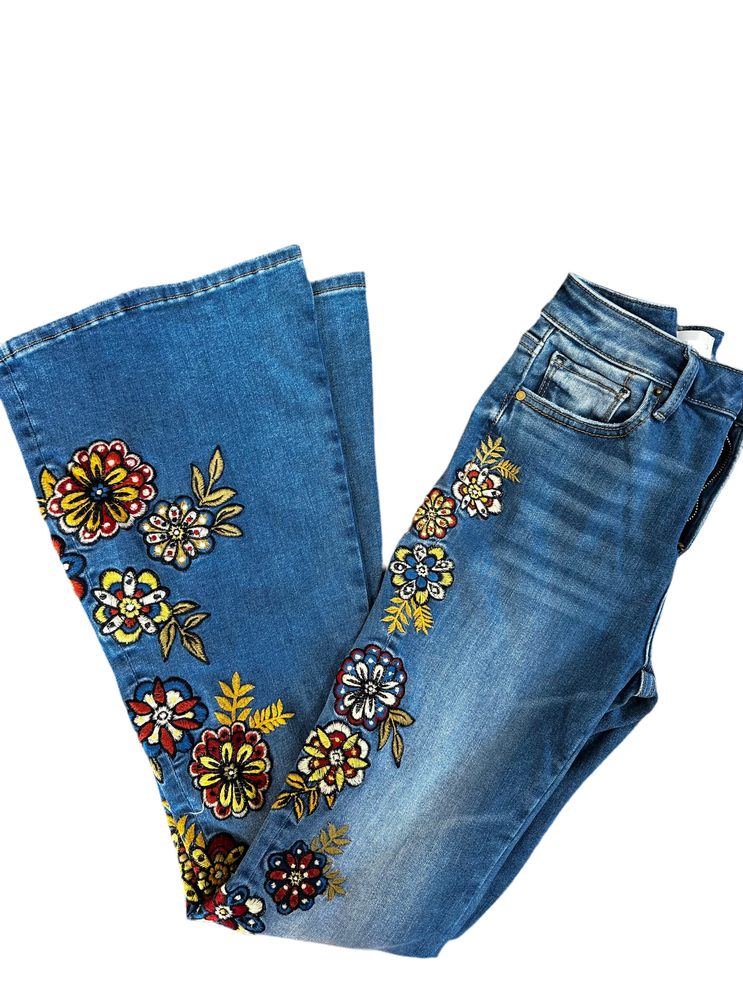 Driftwood Farrah Embroidered Jeans