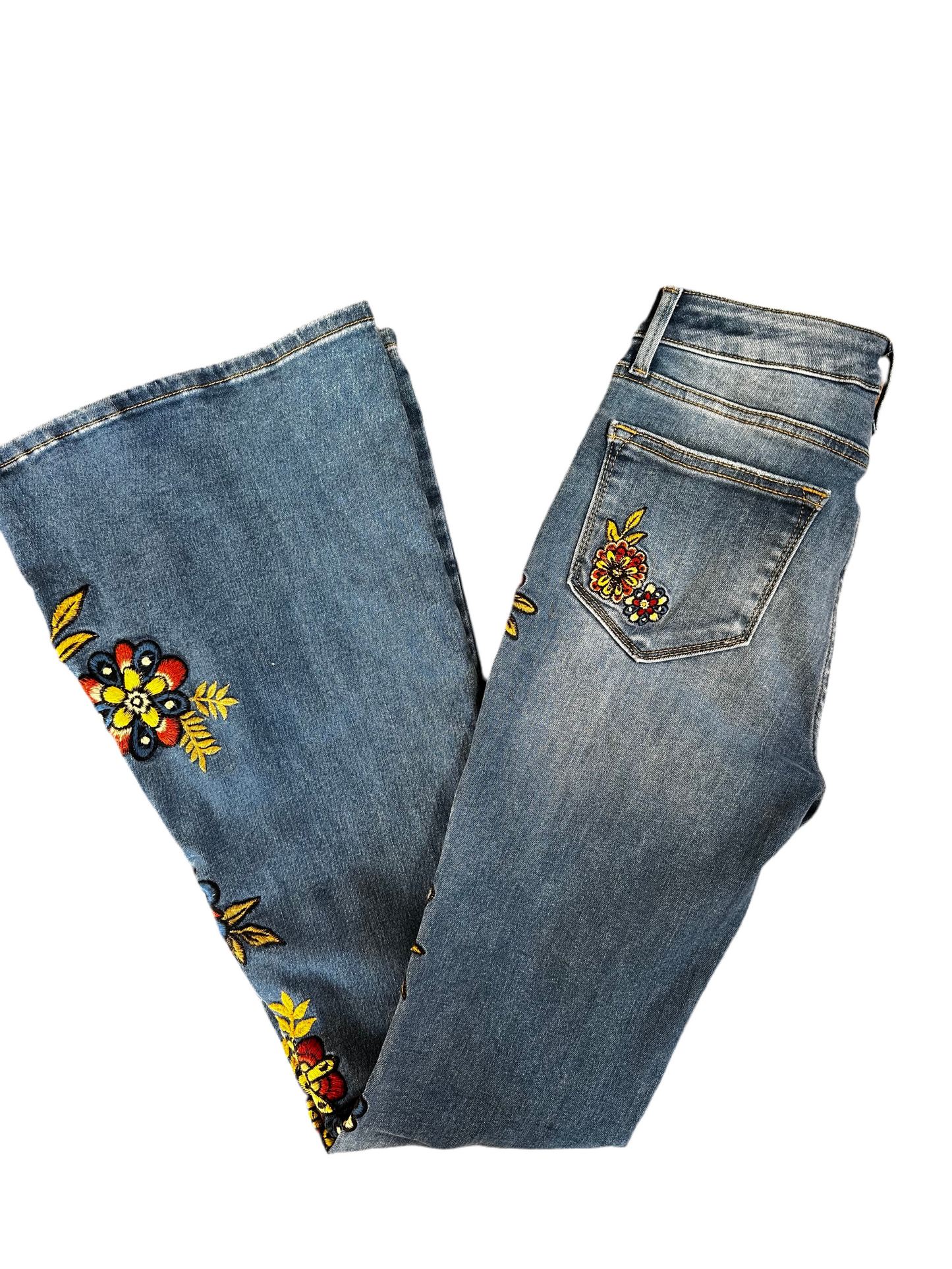Driftwood Farrah Embroidered Jeans