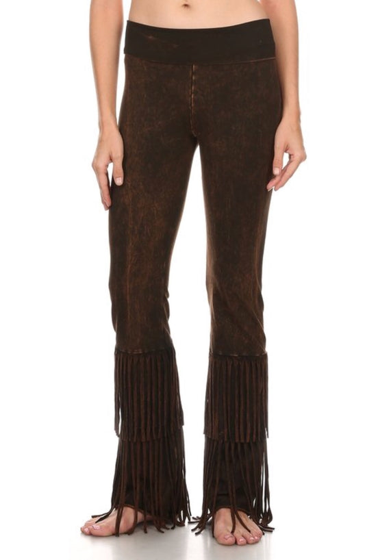 T-Party Fringe On Bottom Festival Pants